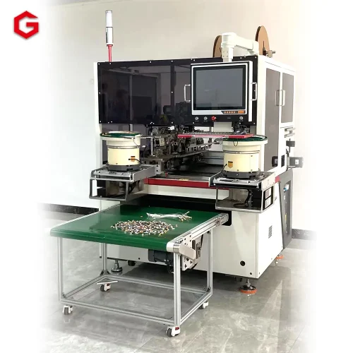Alternative view of Automatic Terminal Crimping and Housing Insertion Machine GL-1802