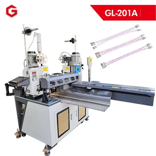 Fully Automatic Double - End Flat Cable Terminal Crimping Machine GL-201A