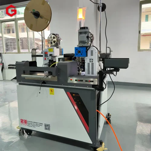 Alternative view of Fully Automatic Double - End Flat Cable Terminal Crimping Machine GL-201A
