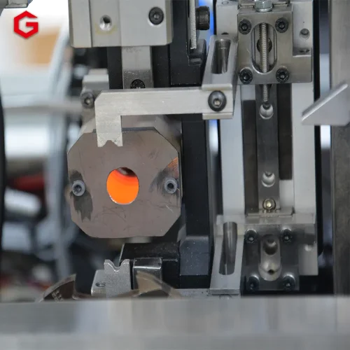 Alternative view of Fully Automatic Double - End Crimping and Number Tubing Machine GL-06