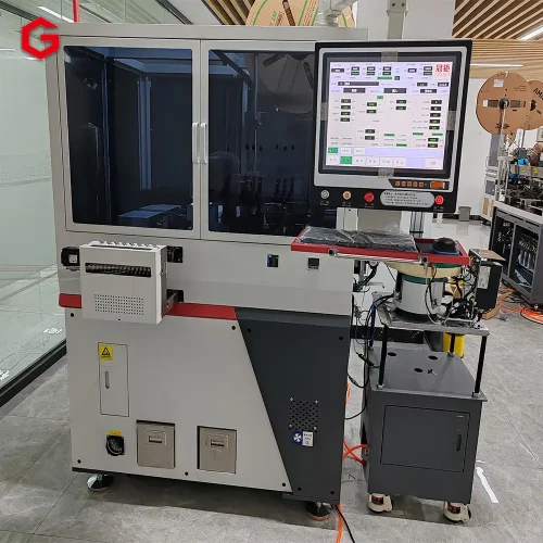 Multiple Wires Cutting Stripping Single End Plastic Housing Insertion Crimping Twisting Tinning Machine GL-1801N - Image 2