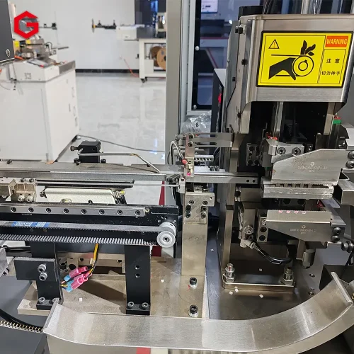 Multiple Wires Cutting Stripping Single End Plastic Housing Insertion Crimping Twisting Tinning Machine GL-1801N - Image 4