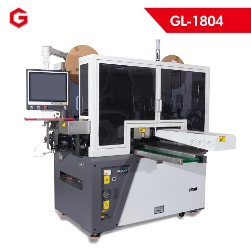 Fully Automatic Multi - Parallel Wire Double - End Terminal Crimping and Plastic Housing Threading Machine GL - 1804