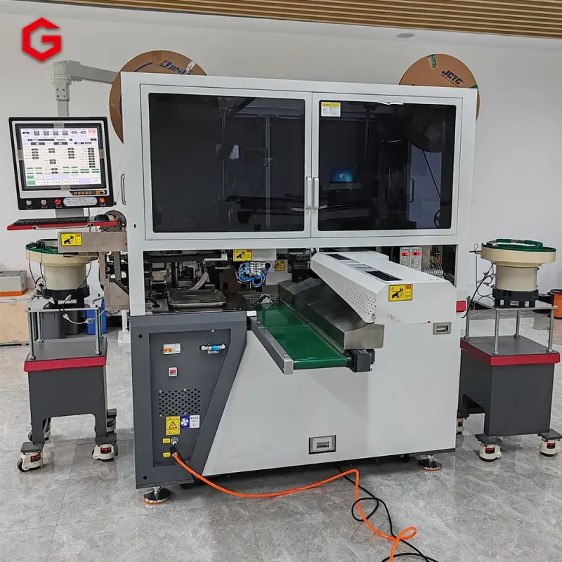 Fully Automatic Multi - Parallel Wire Double - End Terminal Crimping ...