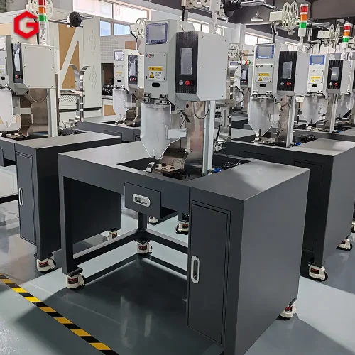 Alternative view of New Energy Wiring Harness machine.large gauge wire crimping machine GL-4T/8T