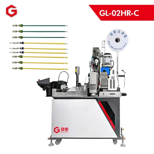 Alternative view of Automatic Single-head Terminal Crimping, Tin Dipping and Waterproof Plug Inserting Machine GL-02HR-C